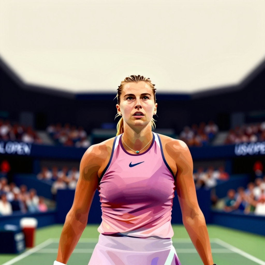 Elena Rybakina al US Open 2026