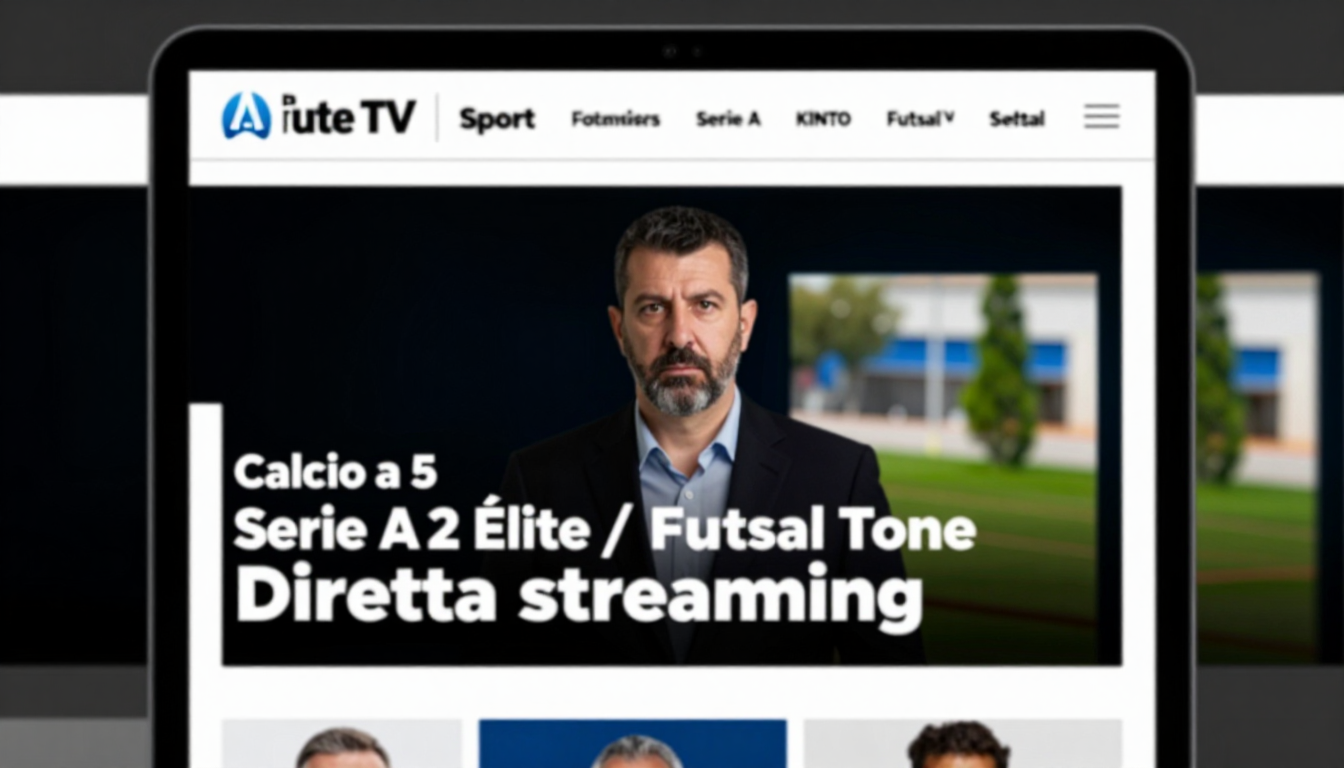 Futsal TV trasmette le partite della Serie A2 Élite e della Serie A KINTO