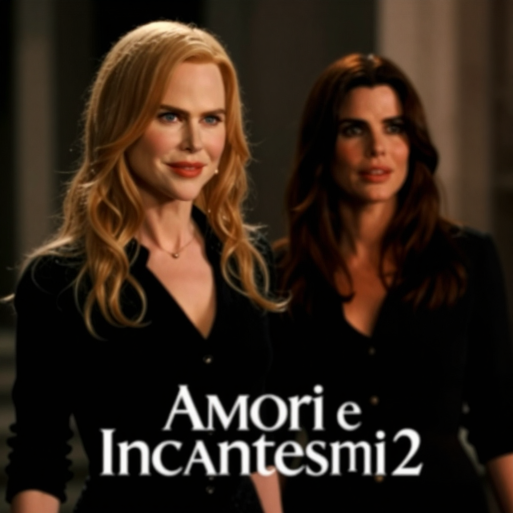 Nicole Kidman e Sandra Bullock nel film 'Amori e Incantesimi 2'