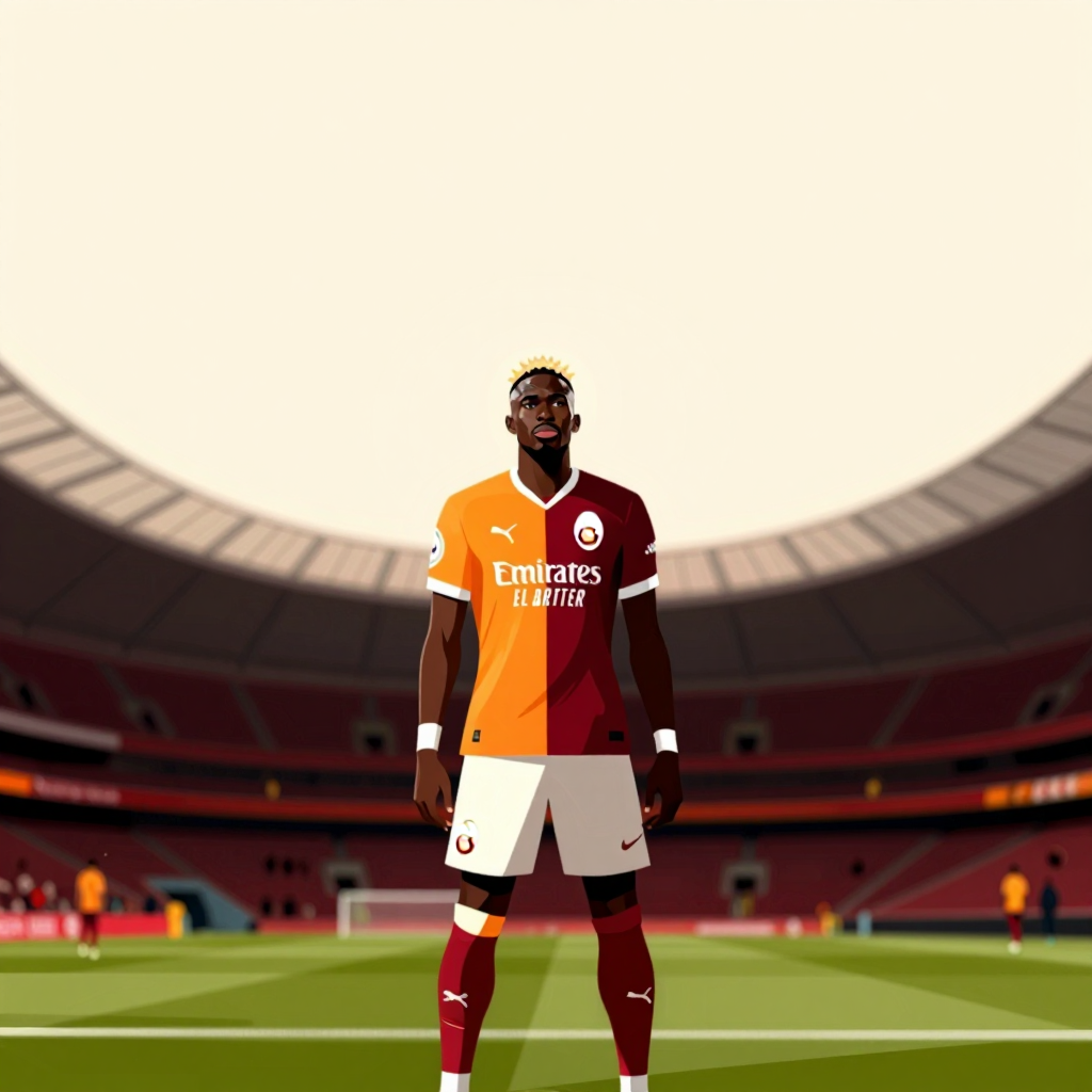 Osimhen, Galatasaray e Arsenal in una battaglia per il calciatore