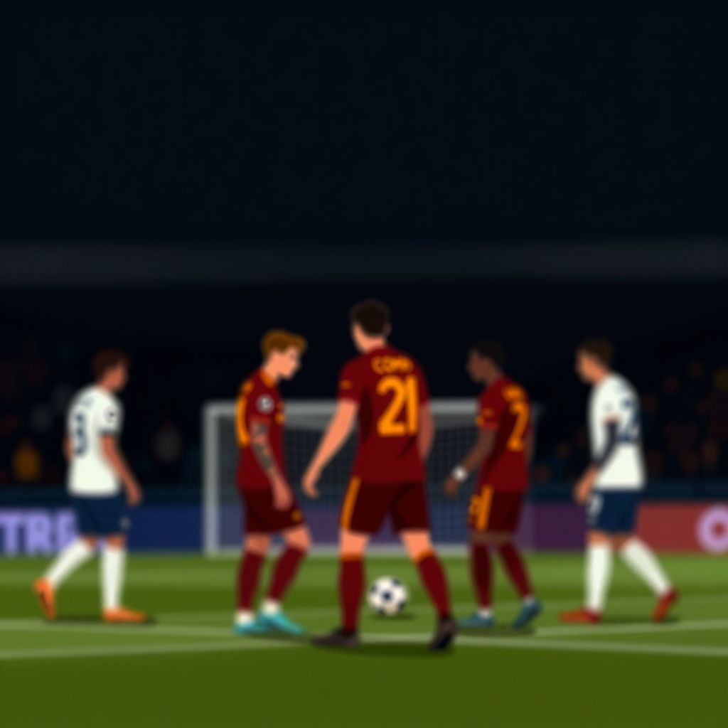 Roma e Como in campo stasera nella Champions League